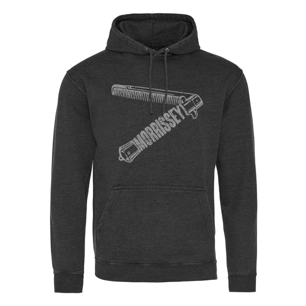 Flick Comb Vintage Hoody Black