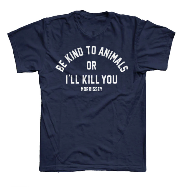 Be Kind To Animals Navy T-Shirt
