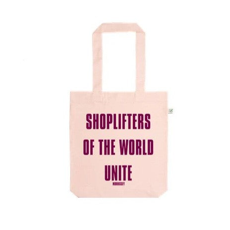 Shoplifters Pink Tote Bag
