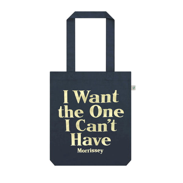 I Want The One Denim Shopper Bag