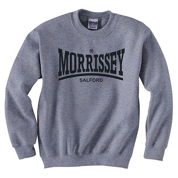 Grey Morrissey Logo Crew Neck Sweatshirt