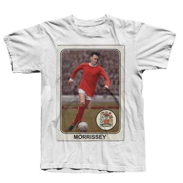 WHITE MORRISSEY UNITED T-SHIRT