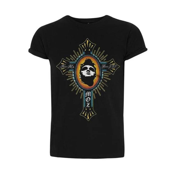 NOW MY HEART IS FULL ROLLED SLEEVE T-SHIRT