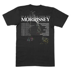 UK and Europe 2025 "Crouching" Official Tour T-Shirt Black
