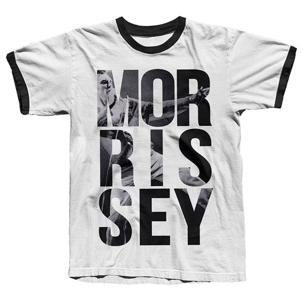 Kick Lettering Ringer Tee White / Black | MPORIUM