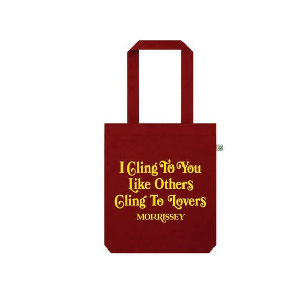 'I Cling To You' Cherry Shopper Bag