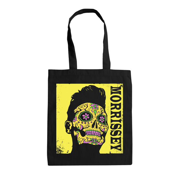 Day Of The Dead Black Tote Bag