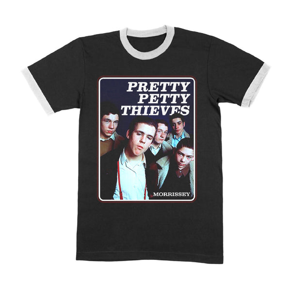 Pretty Pretty Thieves Ringer T-Shirt Black