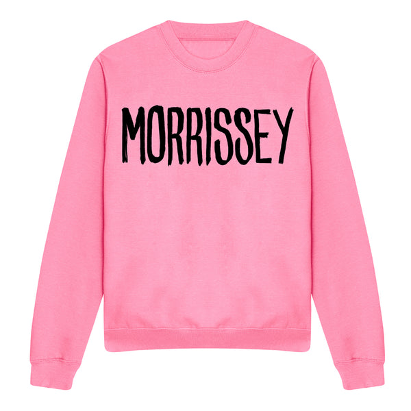 Morrissey Logo Sweatshirt Pink