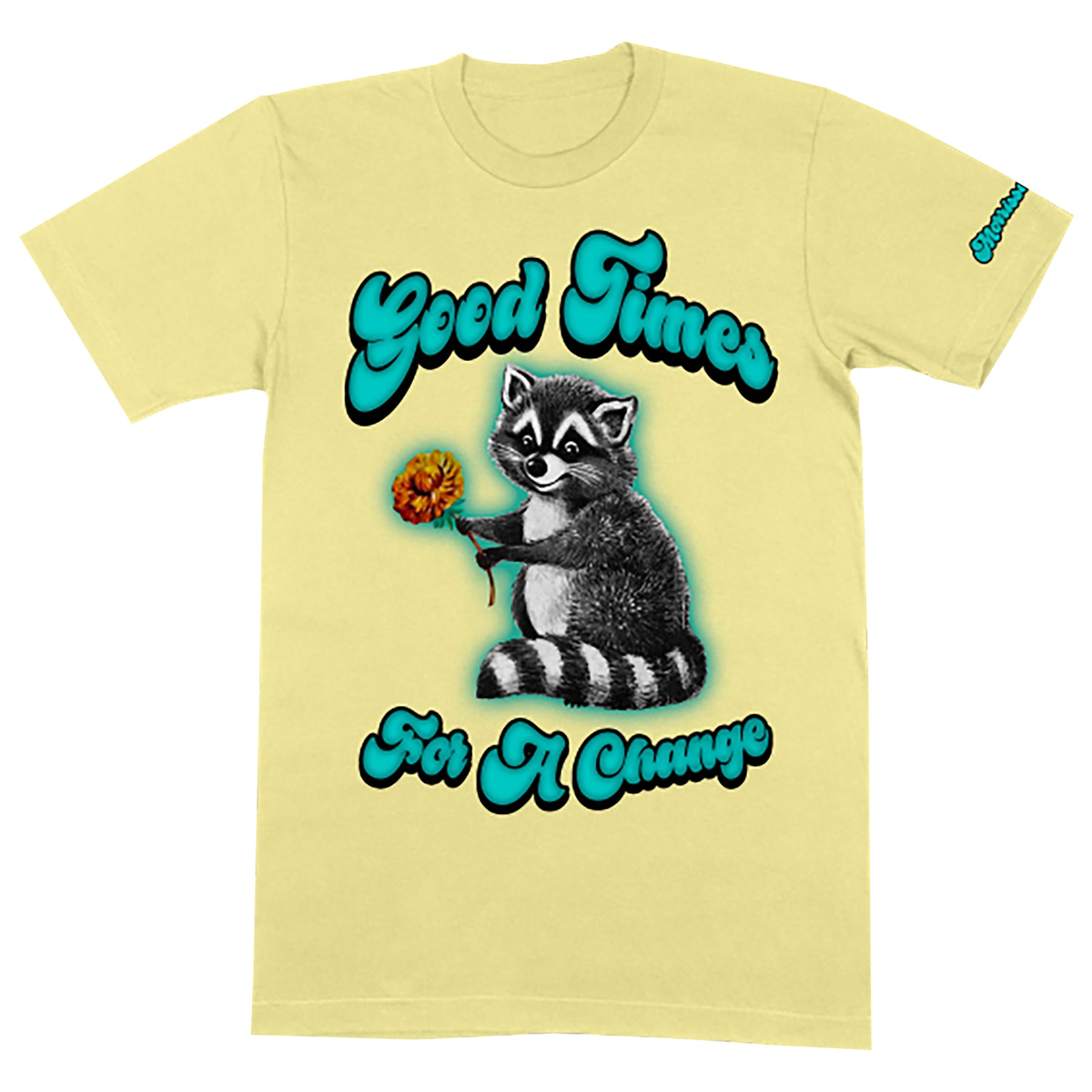 'Good Times For A Change' T-Shirt Yellow | Clothing > Tshirt | MPORIUM