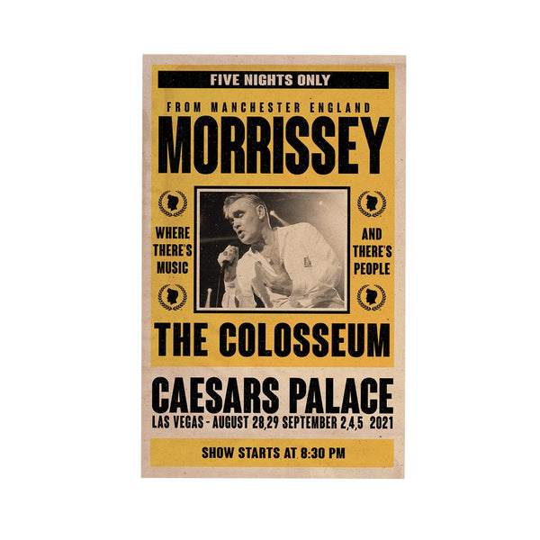 Caesars Palace Tour Poster